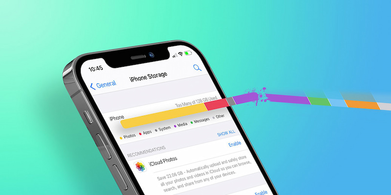 Kiểm tra kỹ dung lượng của thiết bị khi download